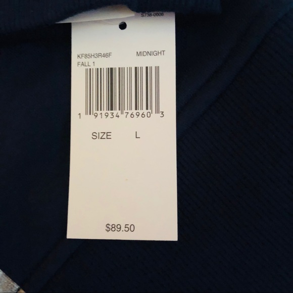 Michael Kors Blue Jacket Mens Full ZIP Brand New - Picture 5 of 5